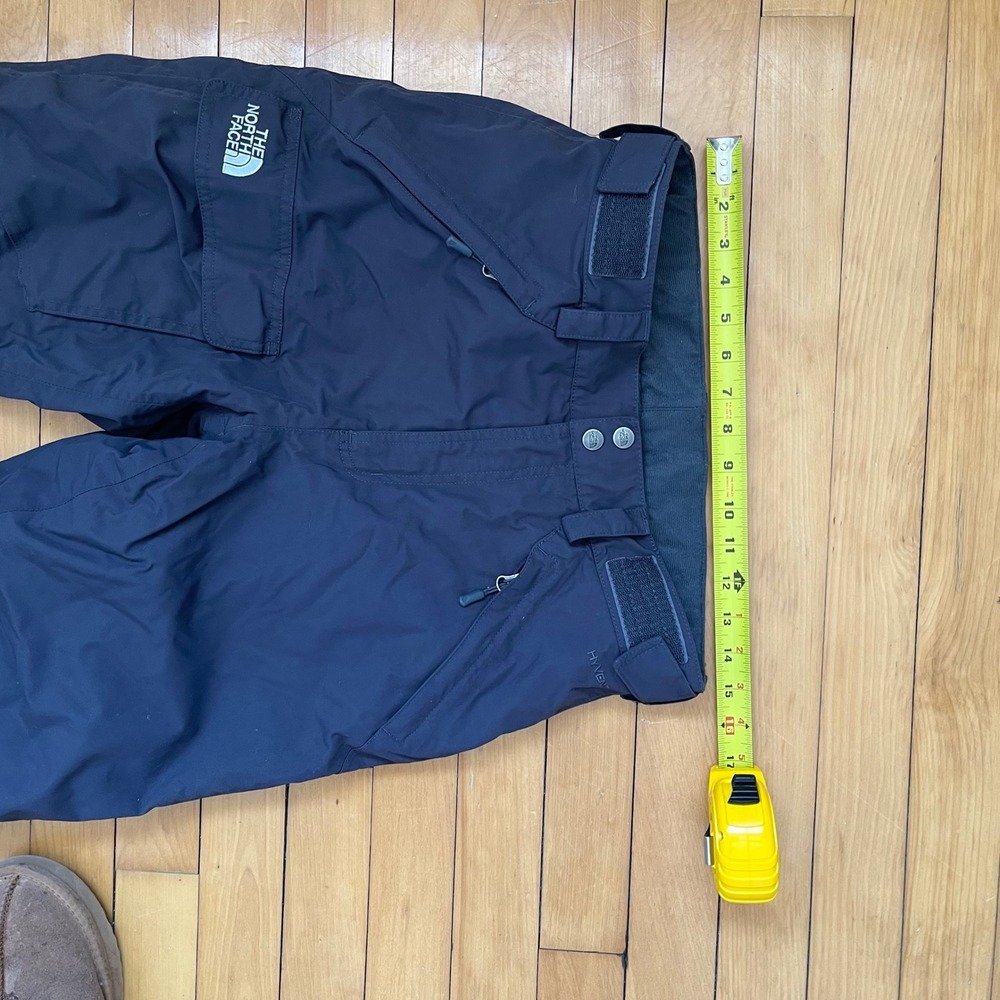 The North Face Mens HyVent Insulated Ski Snow Pants Black Small S/P 30x30 - Picture 7 of 7